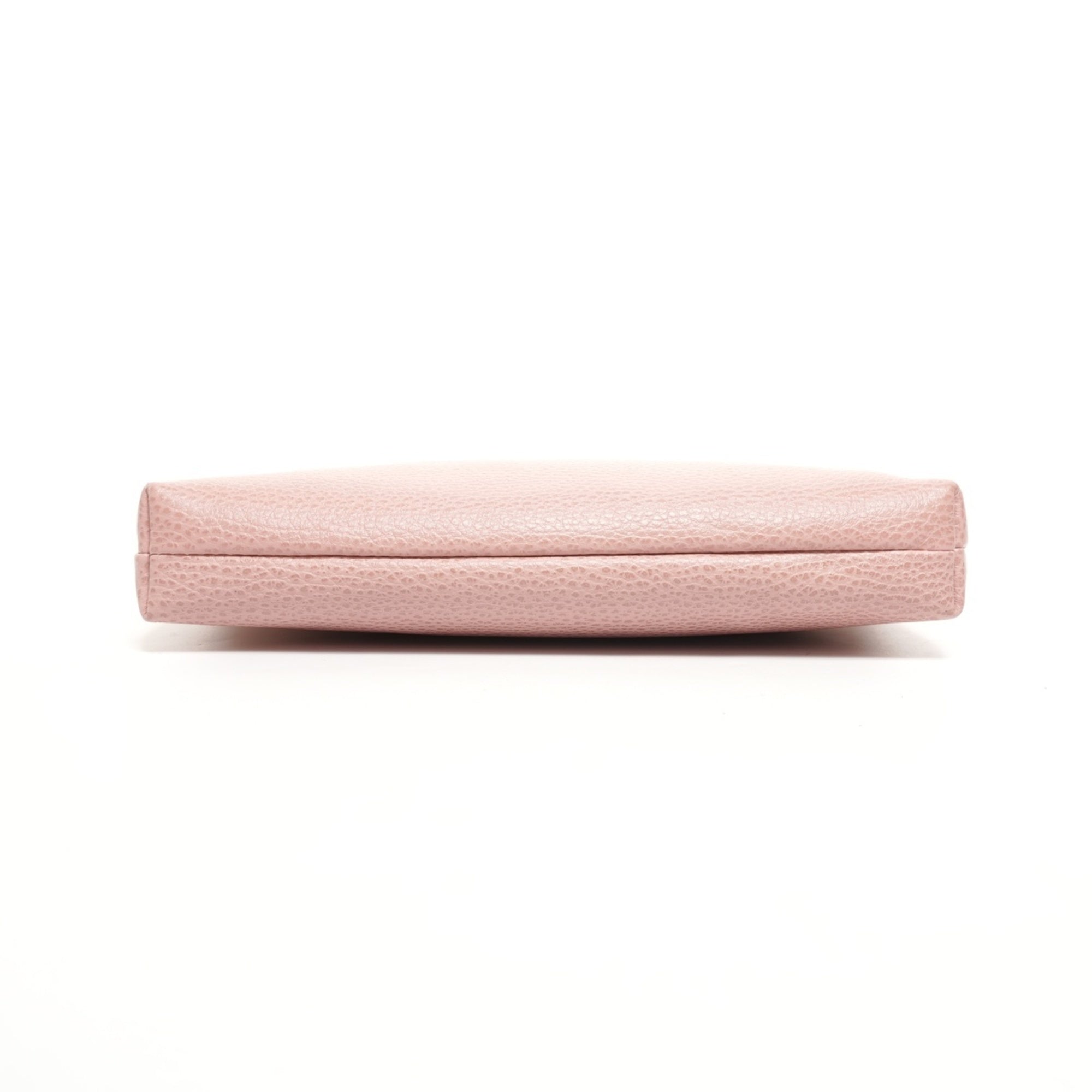 Gucci Pink Clutch Bag Pouch (Pre-Owned)