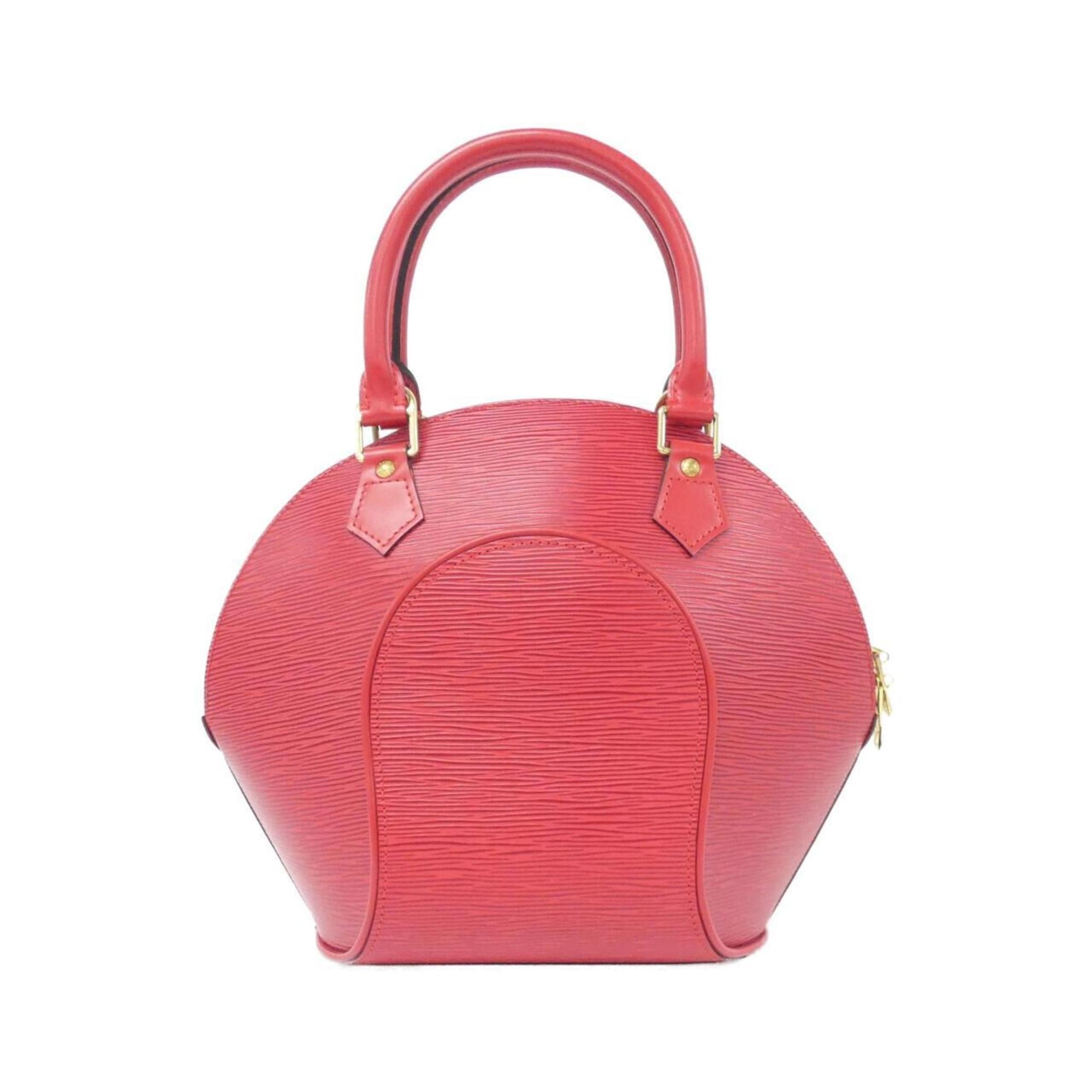 Louis Vuitton Red Color Leather Handbag