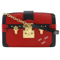 Louis Vuitton Epi Red Color Rouge Epi Leather Clutch Bag Shoulder Bag