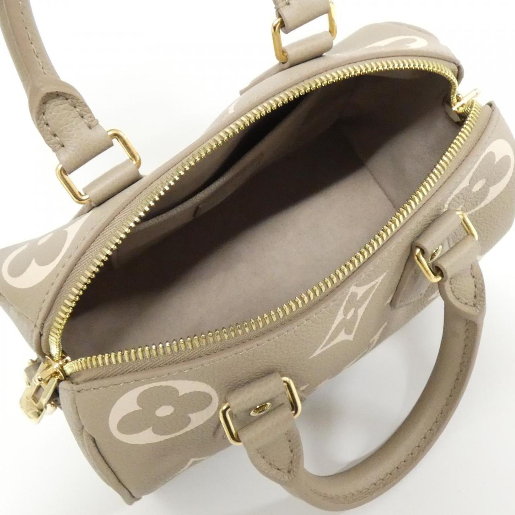 Louis Vuitton Tourterelle Monogram Empreinte Boston Bag