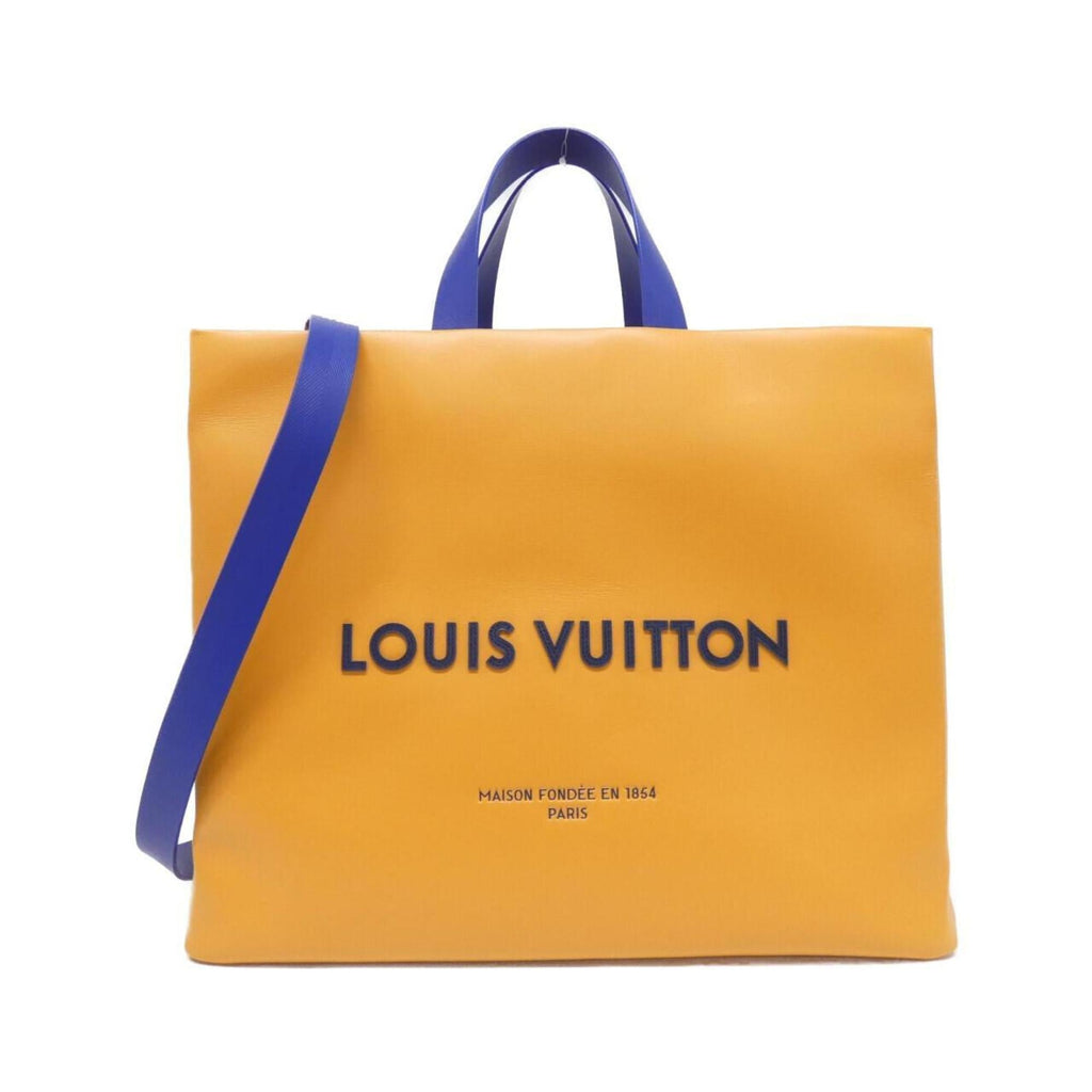 Louis Vuitton Saffron Yellow Leather Handbag