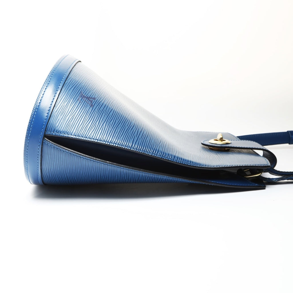 Louis Vuitton Epi Blue Epi Leather Shoulder Bag