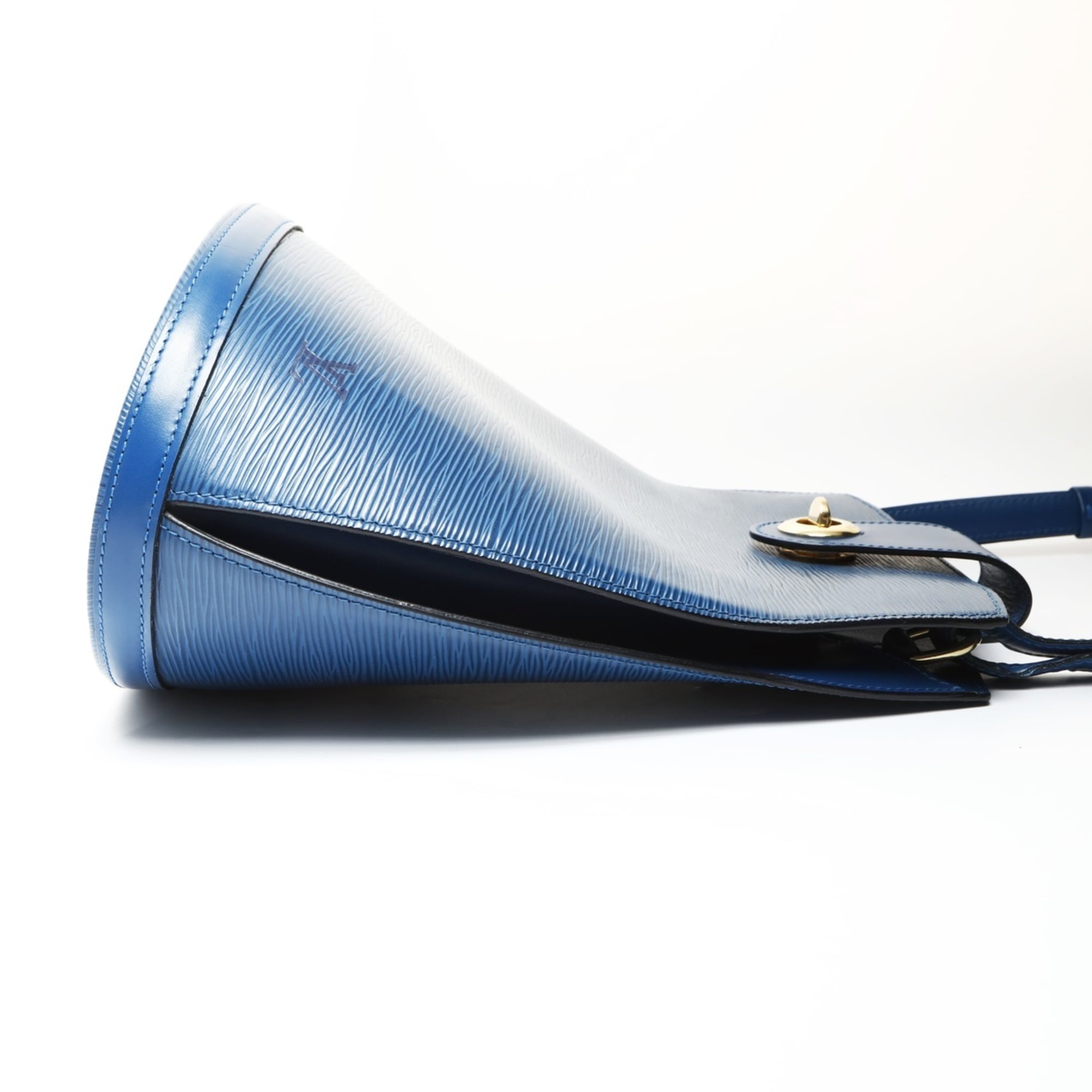 Louis Vuitton Epi Blue Epi Leather Shoulder Bag