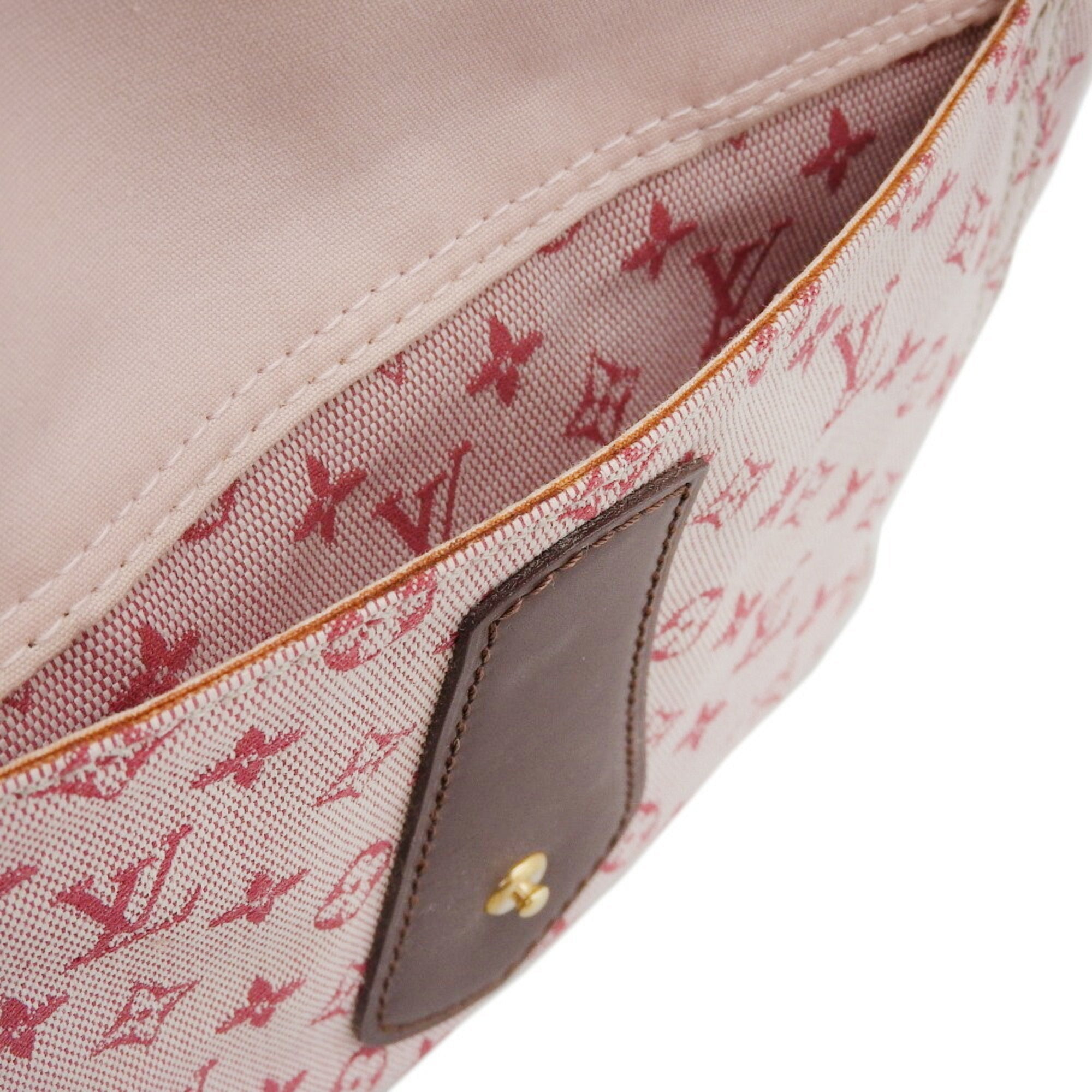 Louis Vuitton Monogram Mini Cerise Cherry Red Color Canvas Handbag