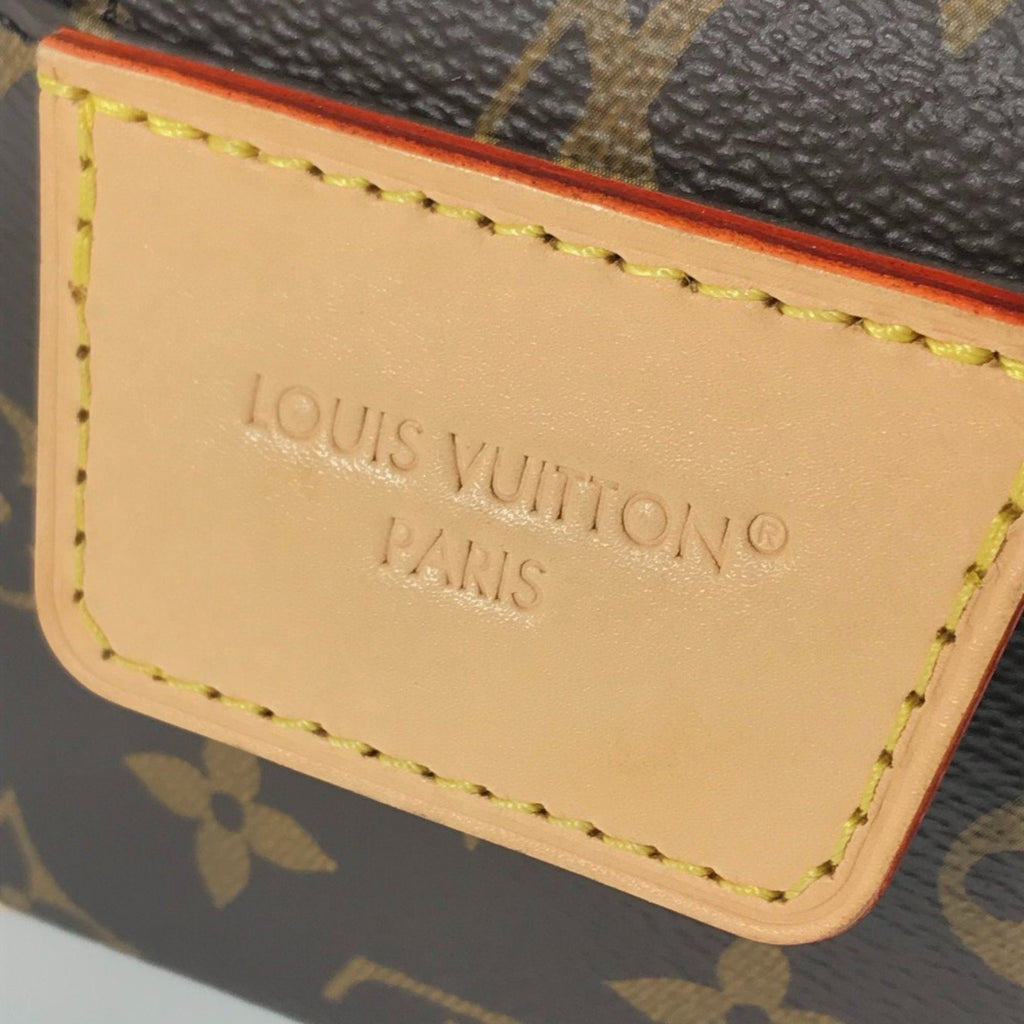 Louis Vuitton Brown Monogram Canvas Clutch Bag Pouch