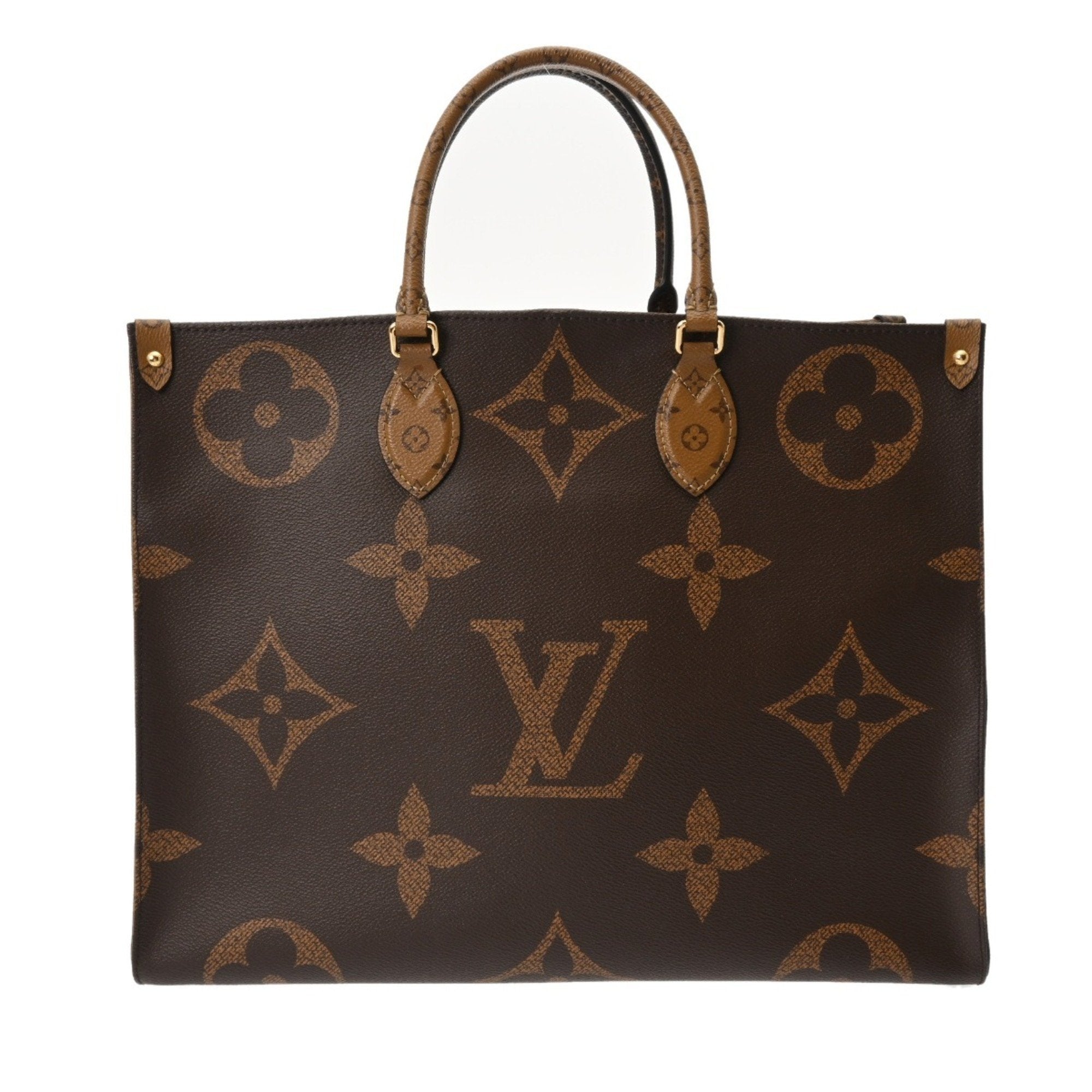 Louis Vuitton Brown Monogram Canvas Handbag