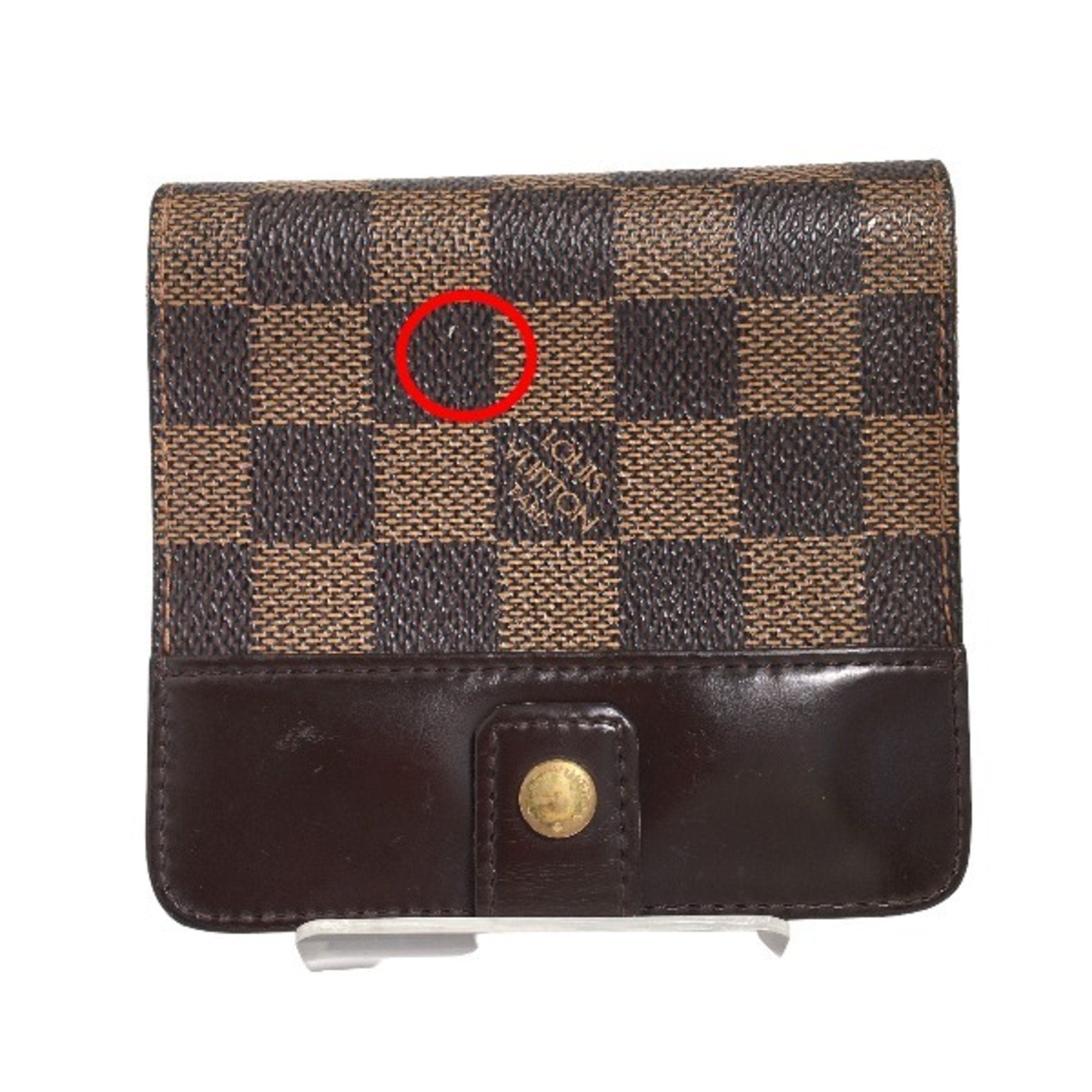Louis Vuitton Damier Brown Damier Canvas Wallet