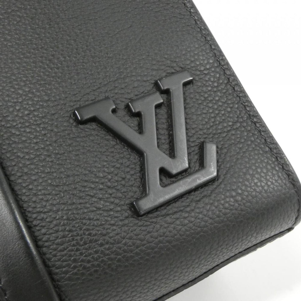 Louis Vuitton Black Leather Handbag