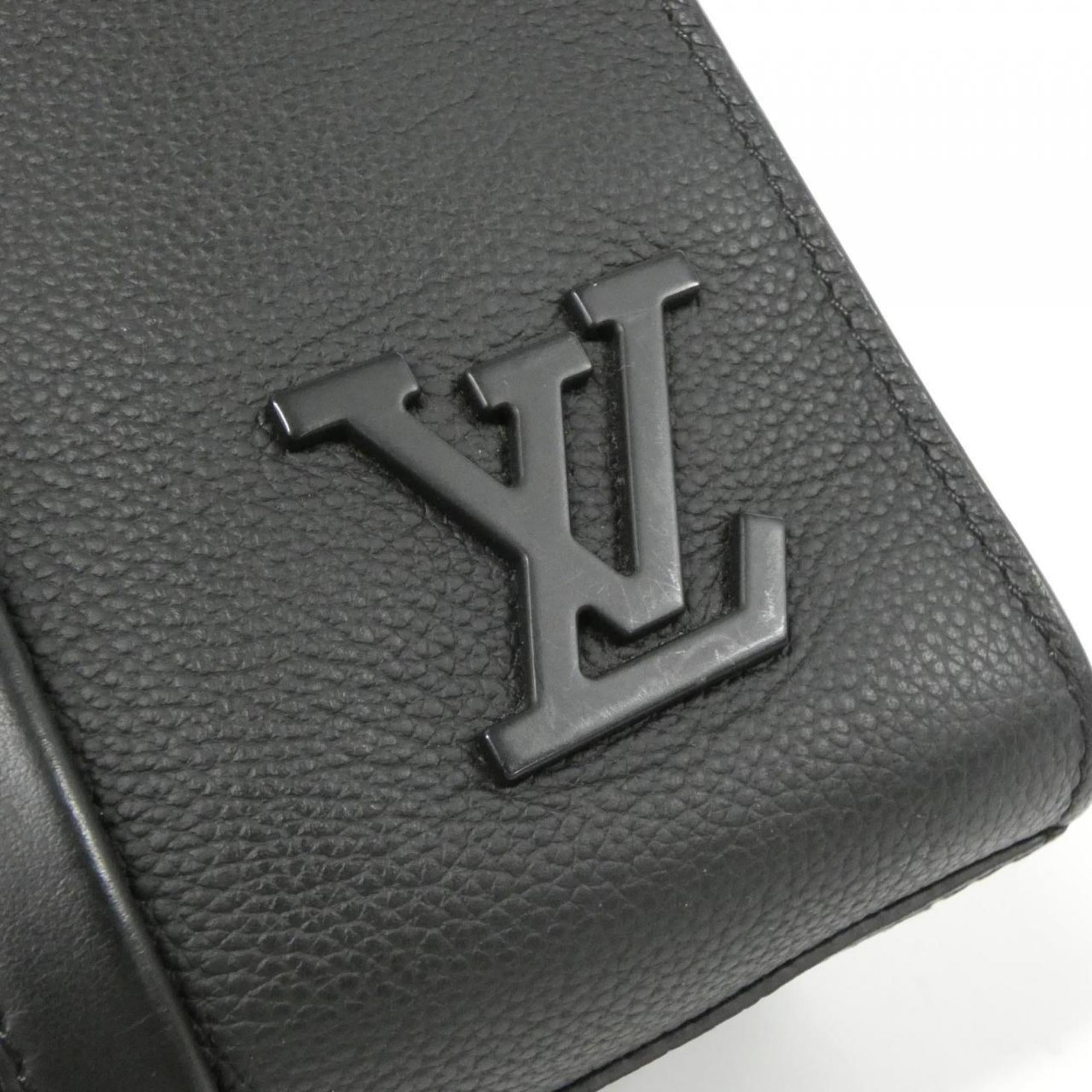 Louis Vuitton Black Leather Handbag
