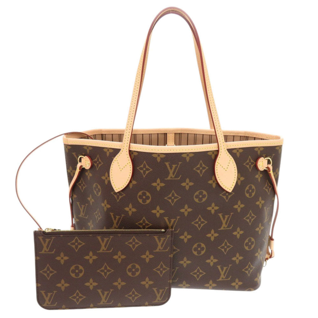Louis Vuitton Brown Monogram Pouch Tote Bag