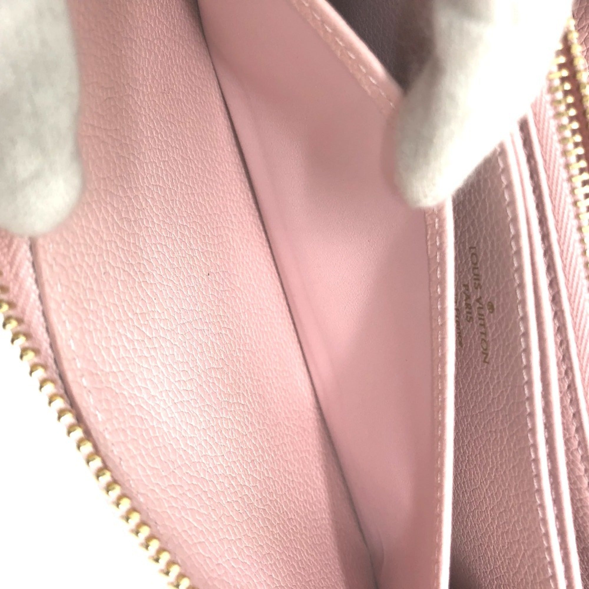 Louis Vuitton Monogram Empreinte Light Pink Monogram Empreinte Long Wallet