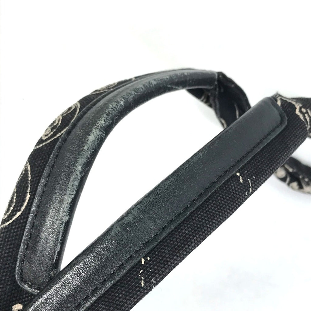 Chanel Black Cloth Tote Bag