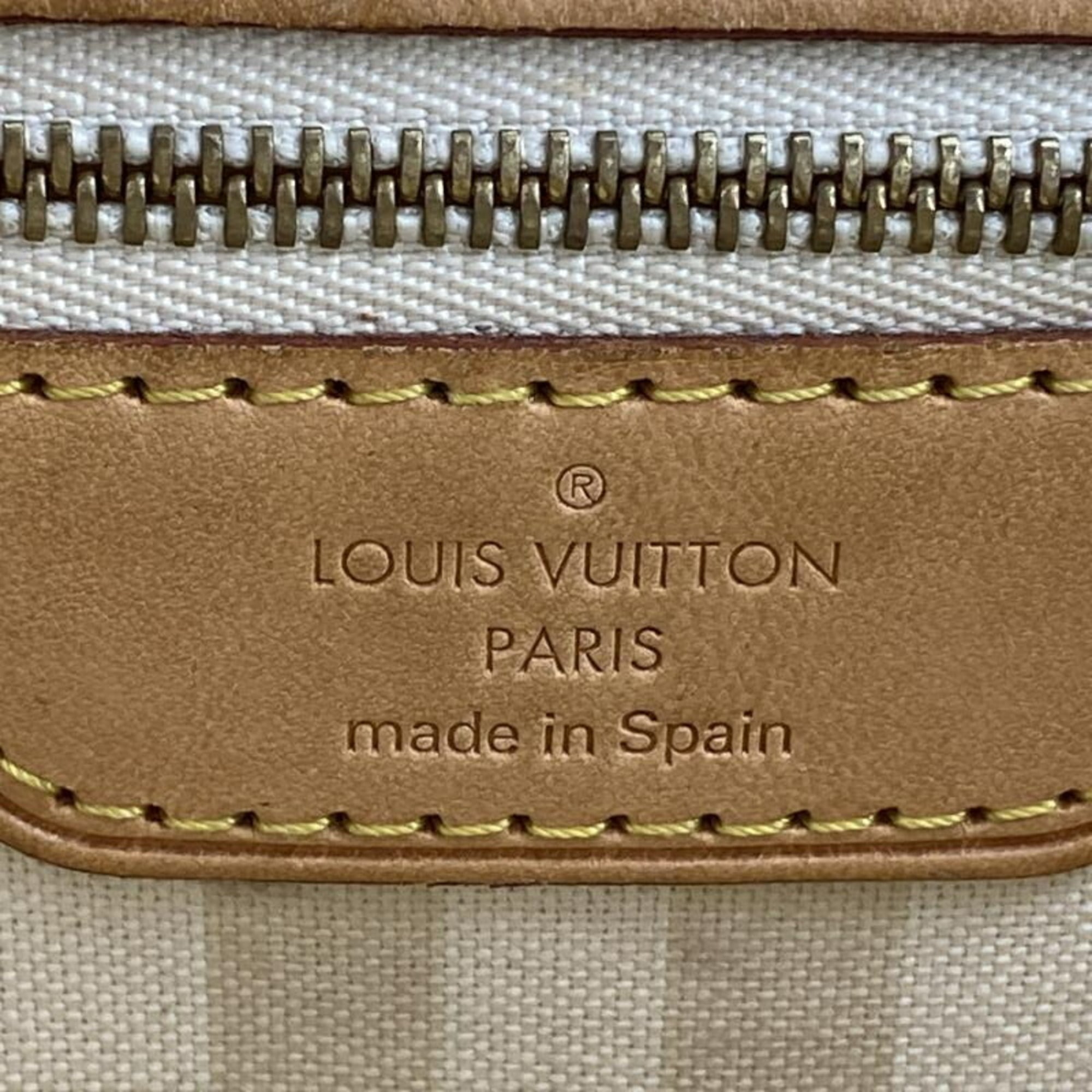 Louis Vuitton Beige Brown Monogram Rayures Tote Bag