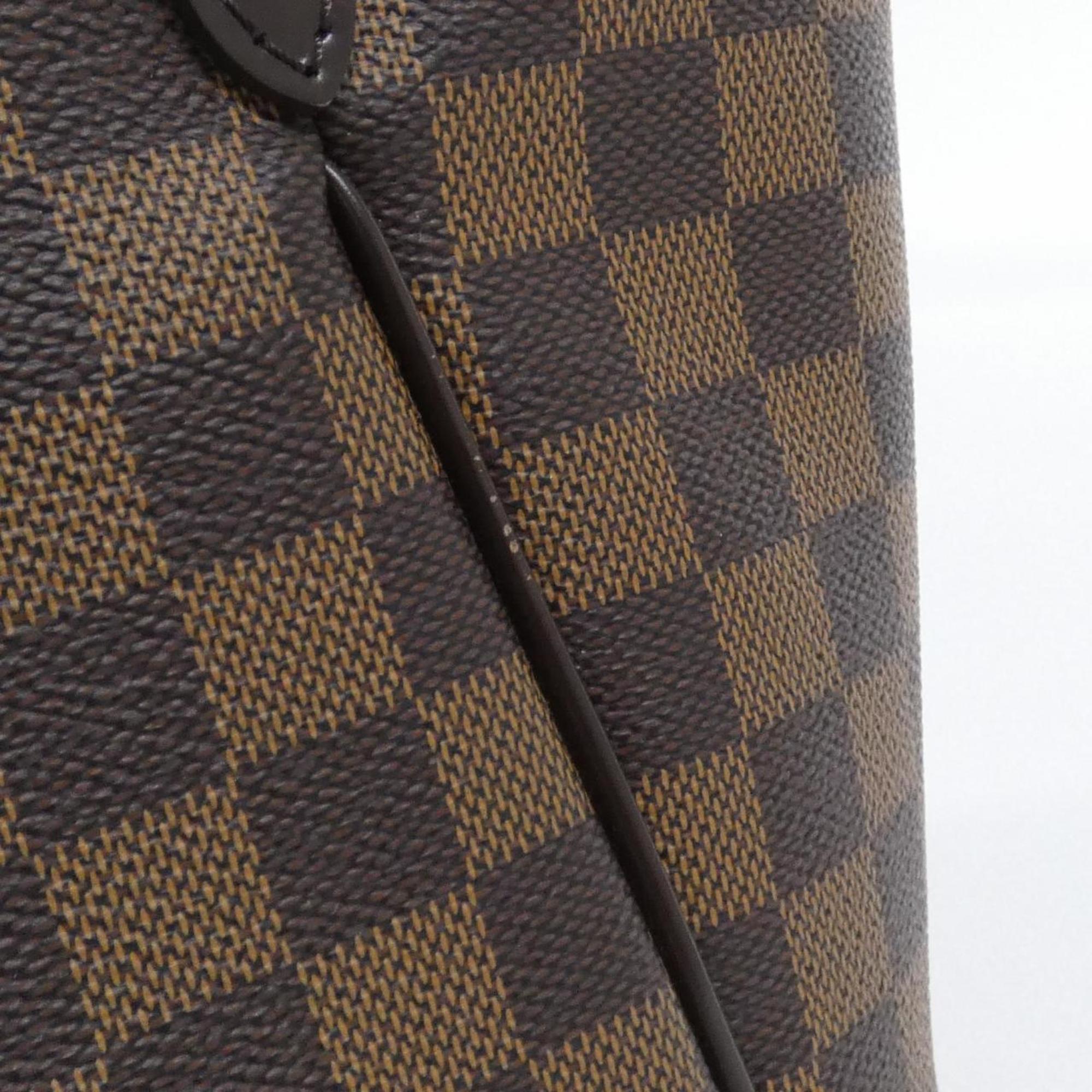 Louis Vuitton Ebene Coated Canvas Handbag