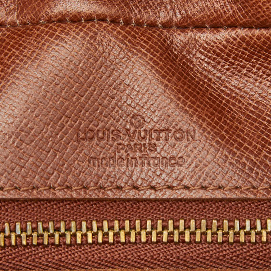 Louis Vuitton Brown Pvc Leather Shoulder Bag