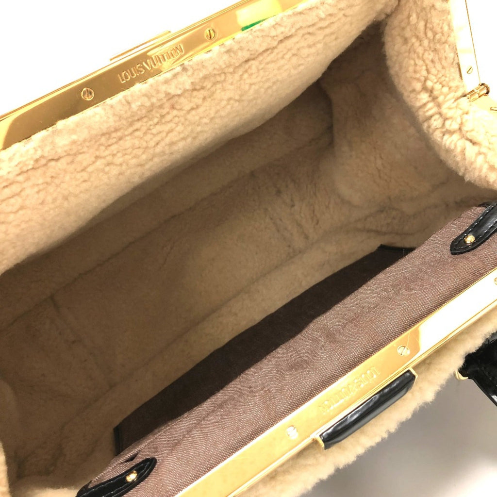 Louis Vuitton Brown Leather Handbag