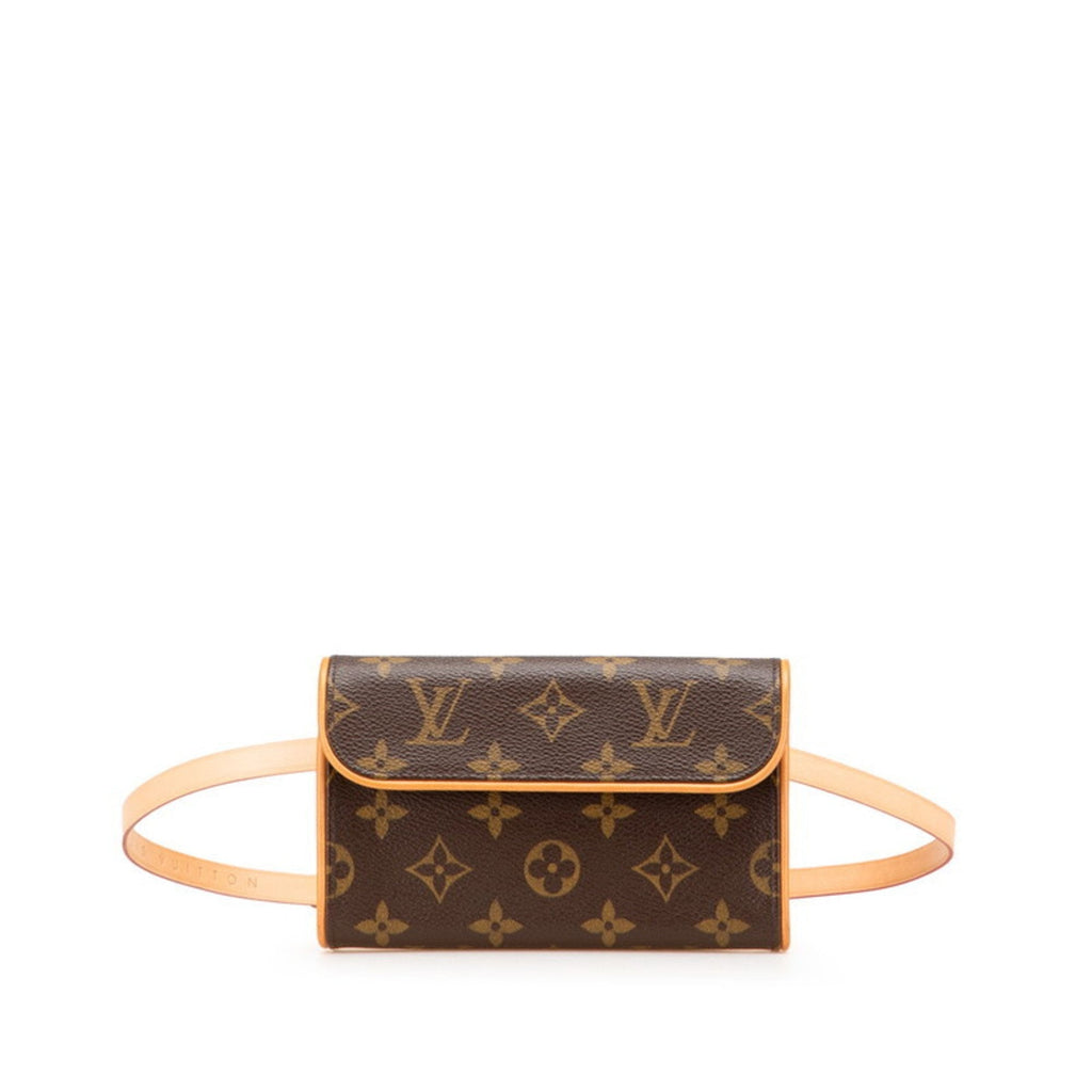 Louis Vuitton Brown Pvc Leather Fanny Pack Pochette