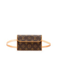 Louis Vuitton Brown Pvc Leather Fanny Pack Pochette
