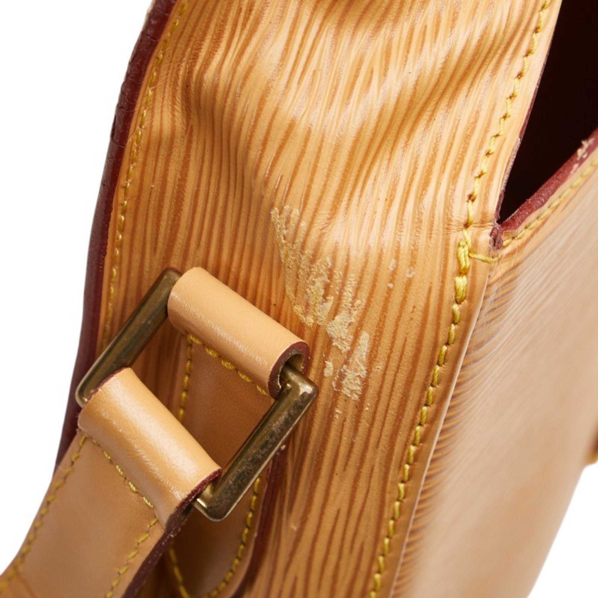 Louis Vuitton Epi Winnipeg Beige Yellow Epi Leather Shoulder Bag