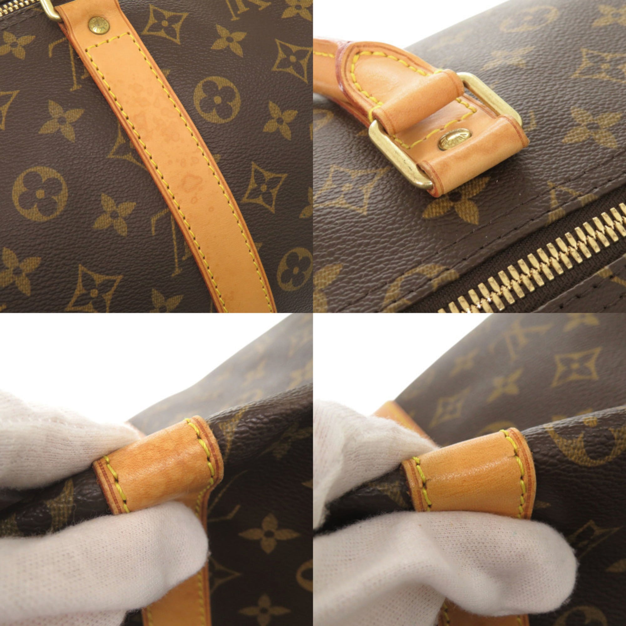 Louis Vuitton Brown Monogram Monogram Boston Bag