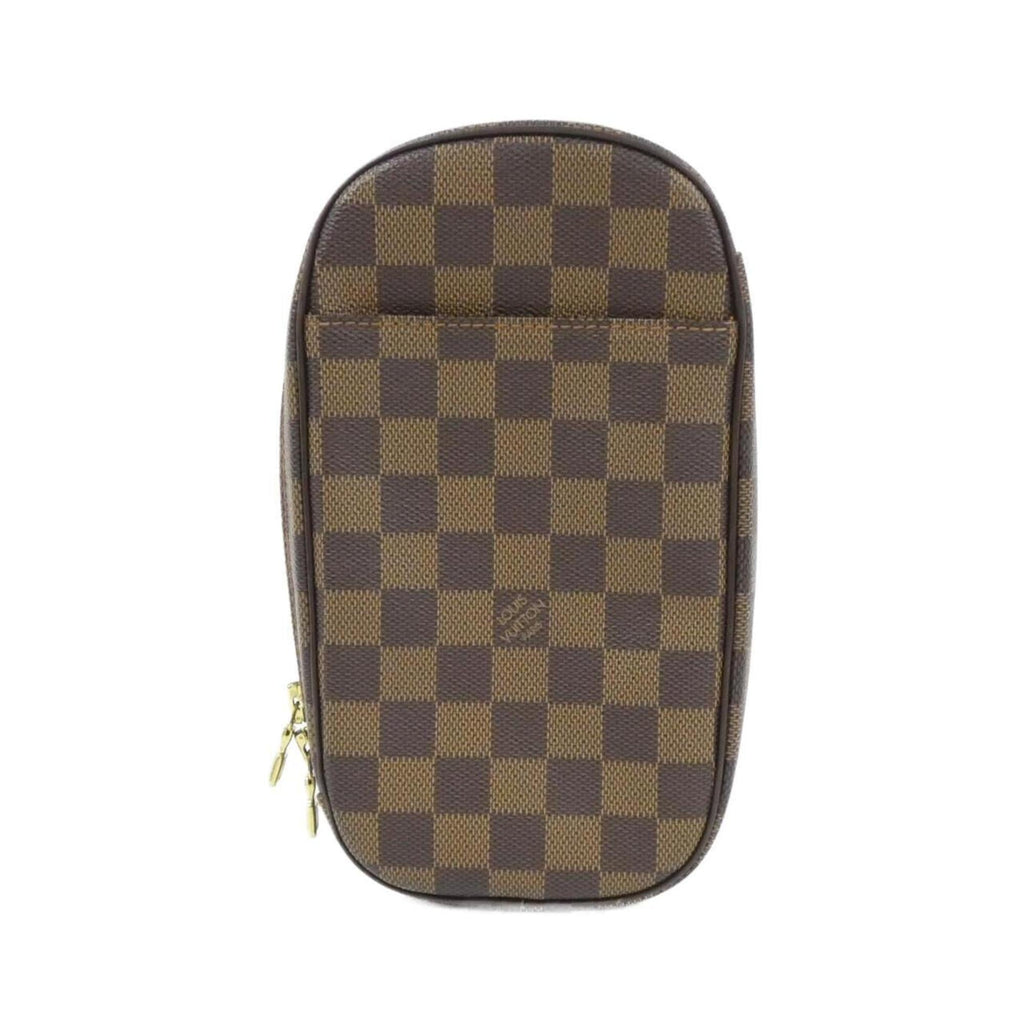 Louis Vuitton Brown Coated Canvas Pochette Shoulder Bag