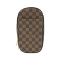 Louis Vuitton Brown Coated Canvas Pochette Shoulder Bag
