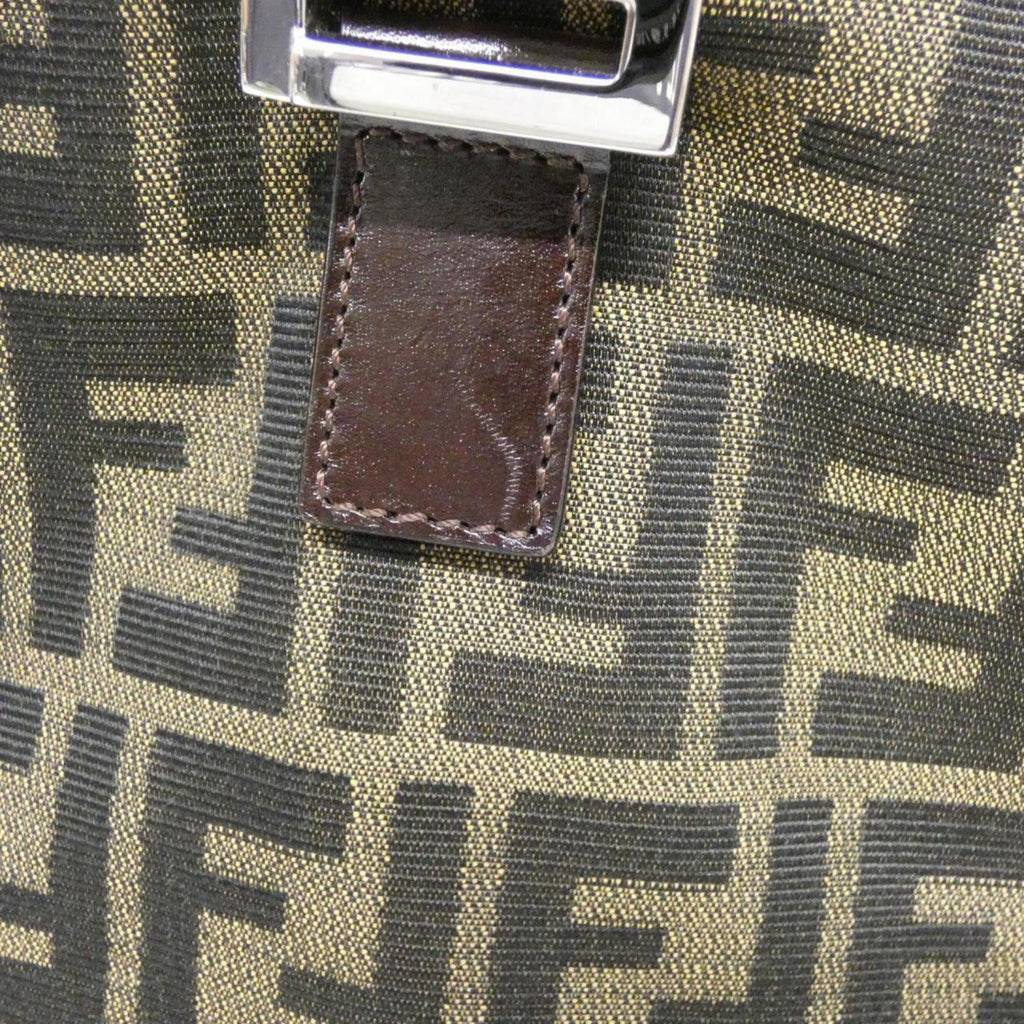 Fendi Brown Canvas Handbag