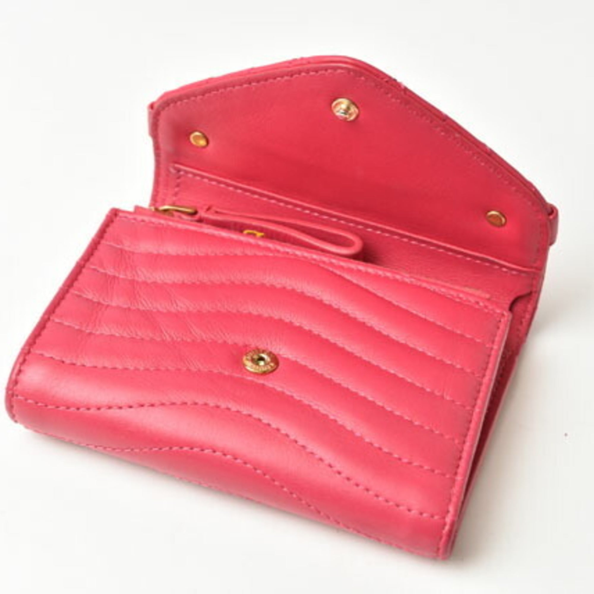 Louis Vuitton Freesia Epi Leather Wallet (Tri-Fold)