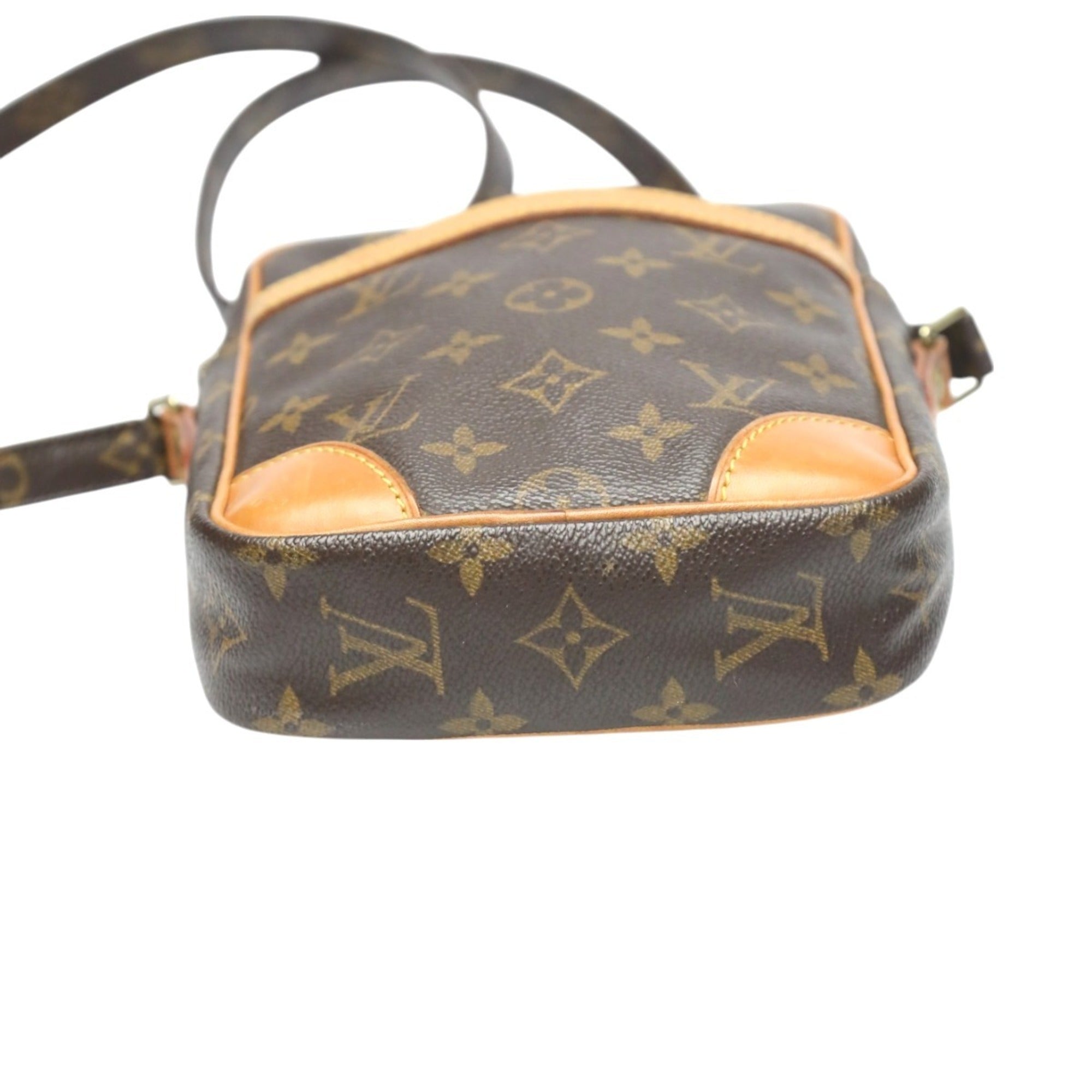 Louis Vuitton Brown Monogram Canvas Shoulder Bag