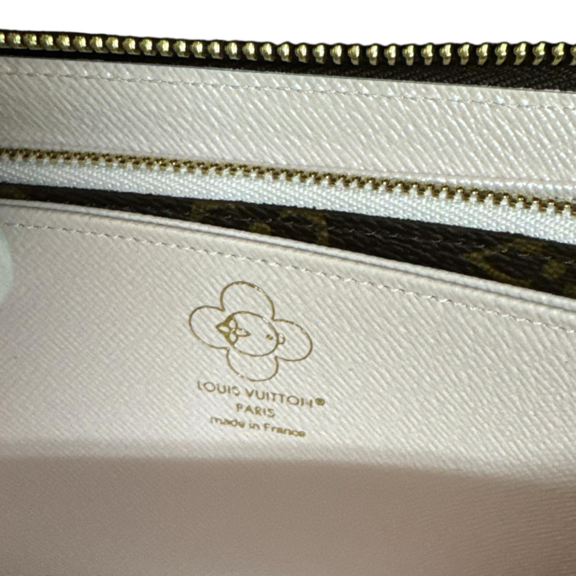 Louis Vuitton Brown Multi-Color Monogram Canvas Long Wallet