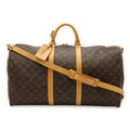 Louis Vuitton Brown Monogram Canvas Boston Bag Shoulder Bag