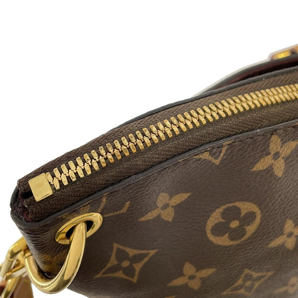 Louis Vuitton Marron Coated Canvas Shoulder Bag
