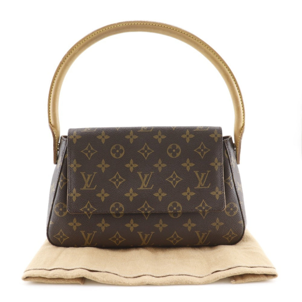 Louis Vuitton Brown Monogram Canvas Shoulder Bag