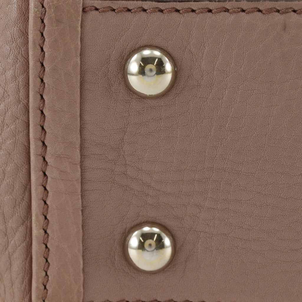 Gucci Soho Pink Leather Tote Bag (Pre-Owned)
