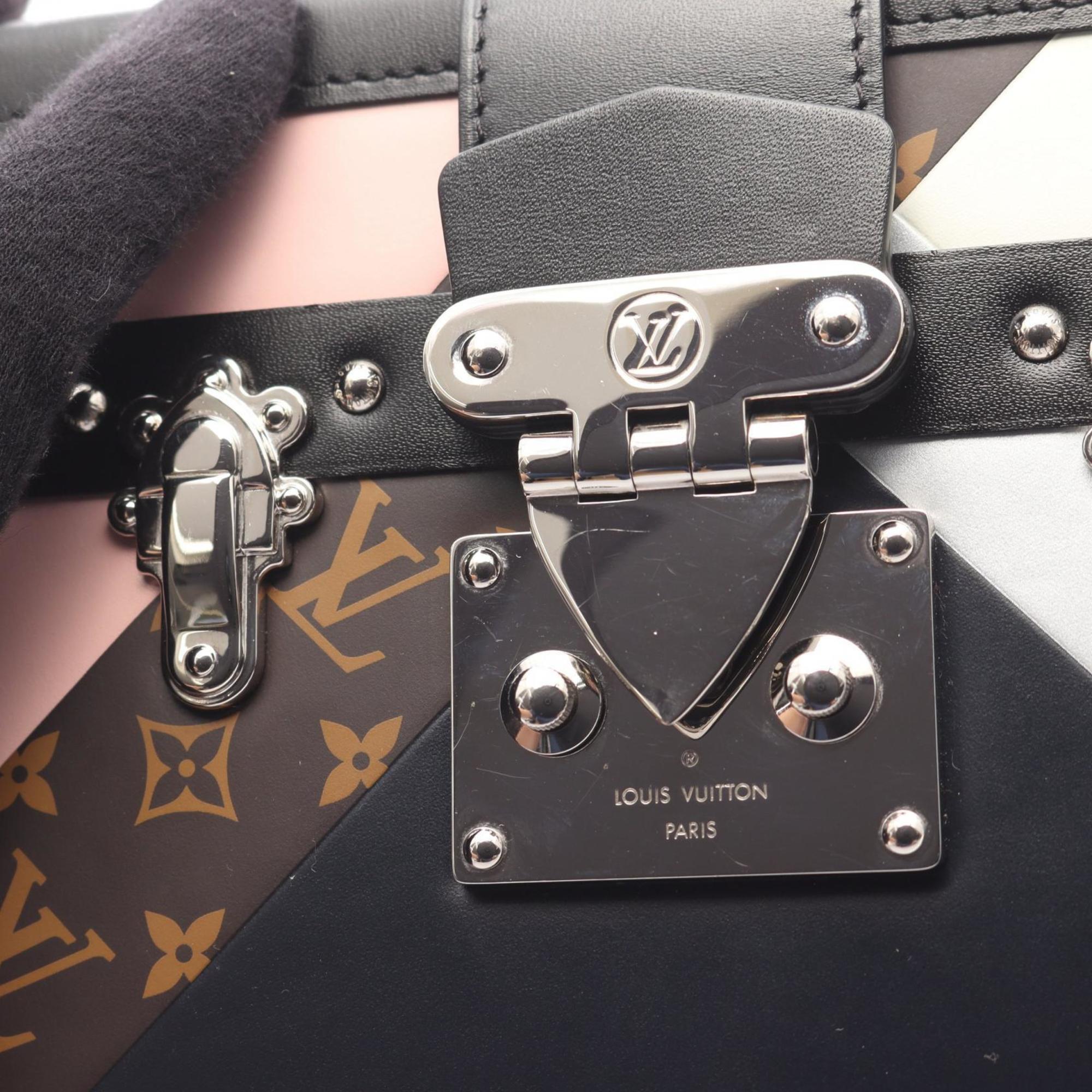 Louis Vuitton Multi-Color Pink Leather Shoulder Bag