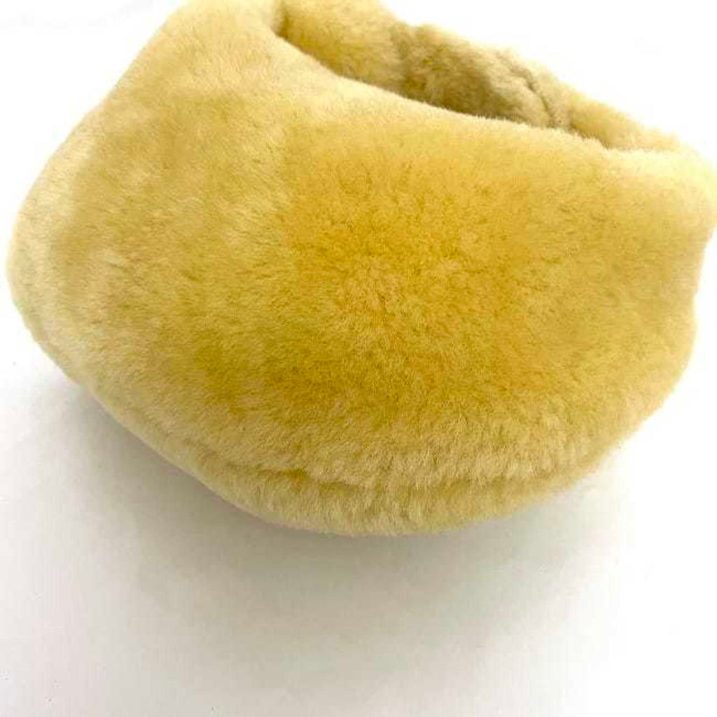 Bottega Veneta Beige Yellow Fur Handbag