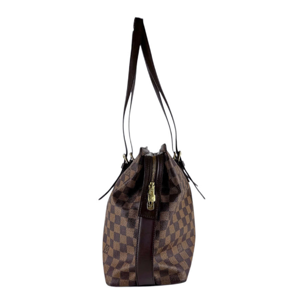 Louis Vuitton Brown Ebene Damier Canvas Shoulder Bag