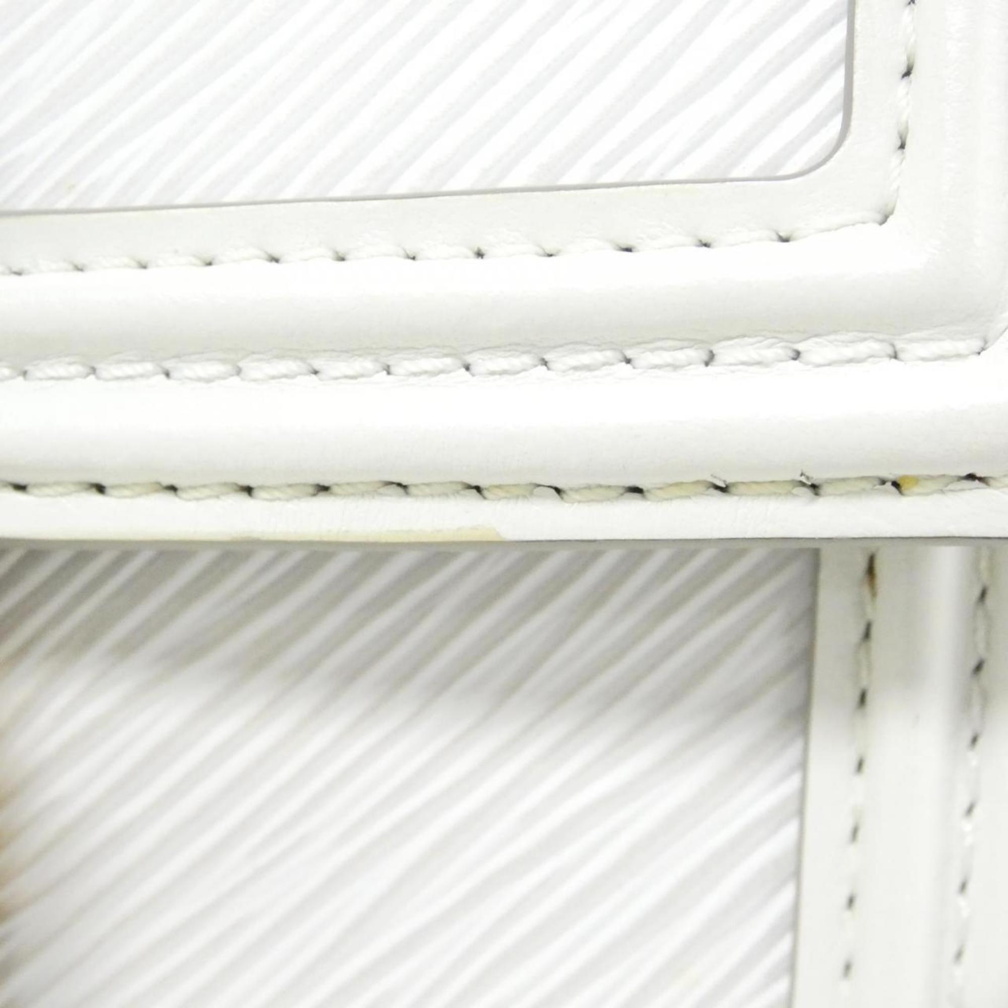 Louis Vuitton White Leather Shoulder Bag