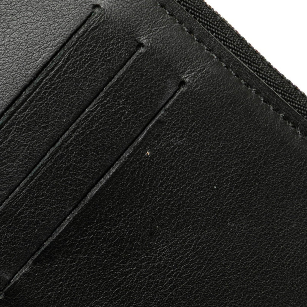 Louis Vuitton Black Noir Leather Coin Purse/Coin Case