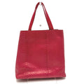 Prada Pink Leather Tote Bag