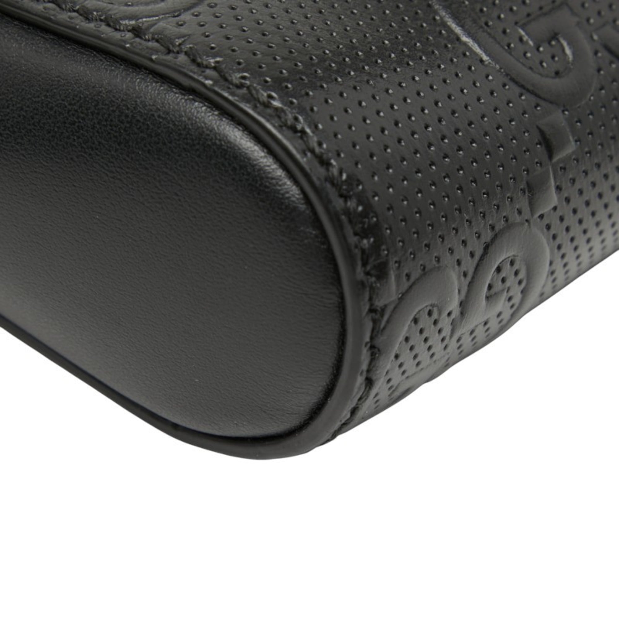 Gucci Black Leather Fanny Pack (Pre-Owned)