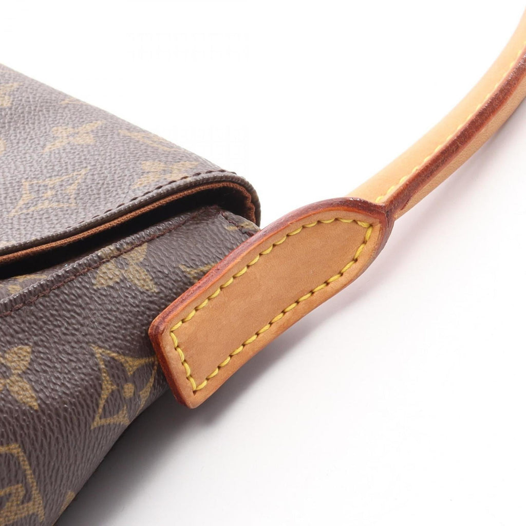 Louis Vuitton Brown Coated Canvas Pvc Monogram Leather Handbag
