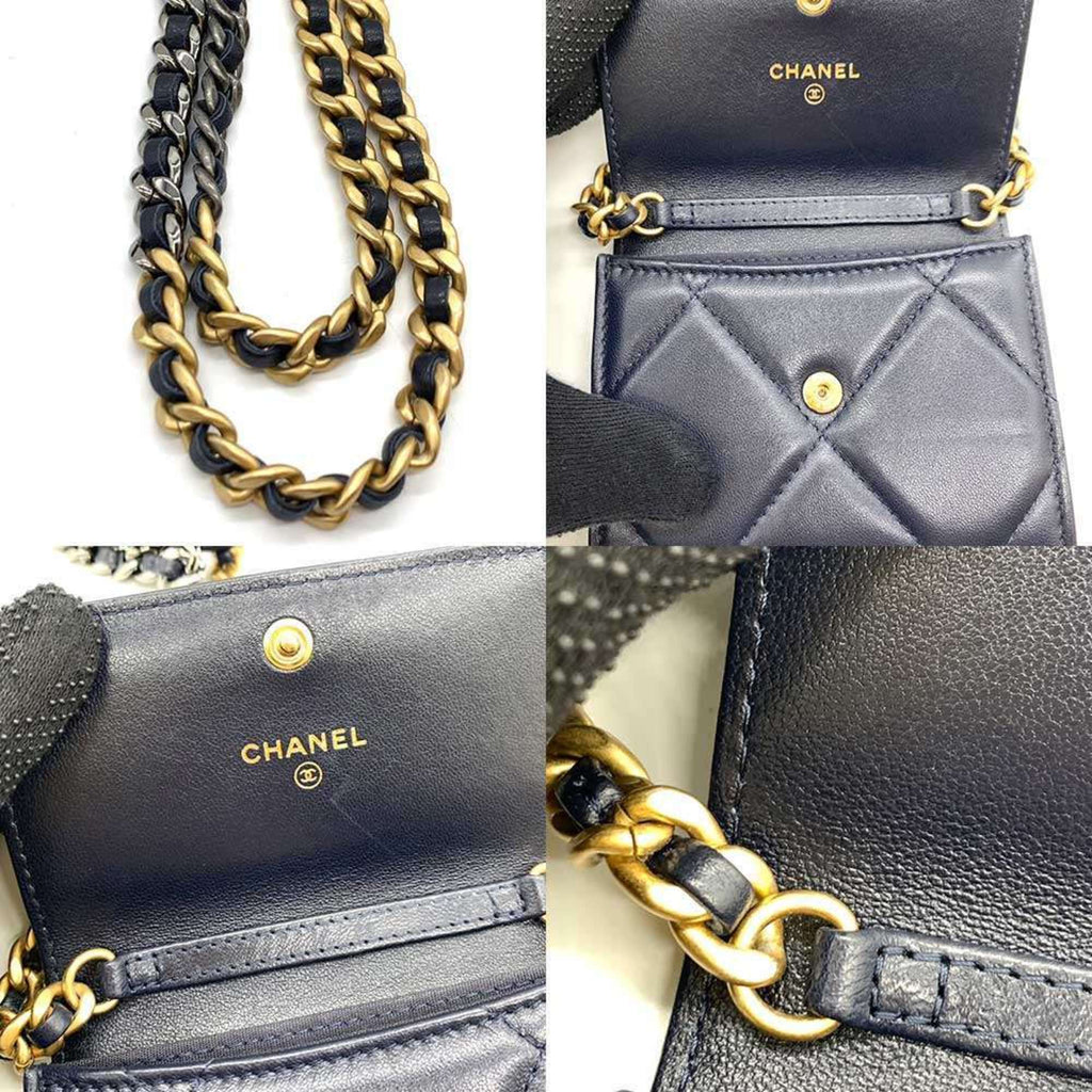 Chanel Navy Shoulder Bag
