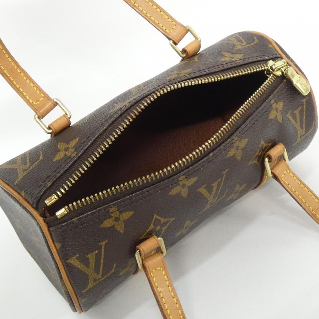 Louis Vuitton Marron Coated Canvas Handbag