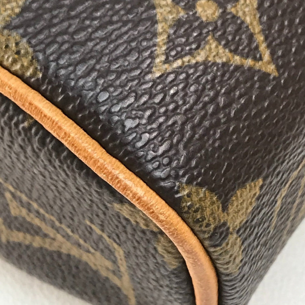 Louis Vuitton Monogram Brown Red Color Monogram Handbag