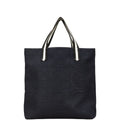Gucci Black Canvas Tote Bag (Pre-Owned)