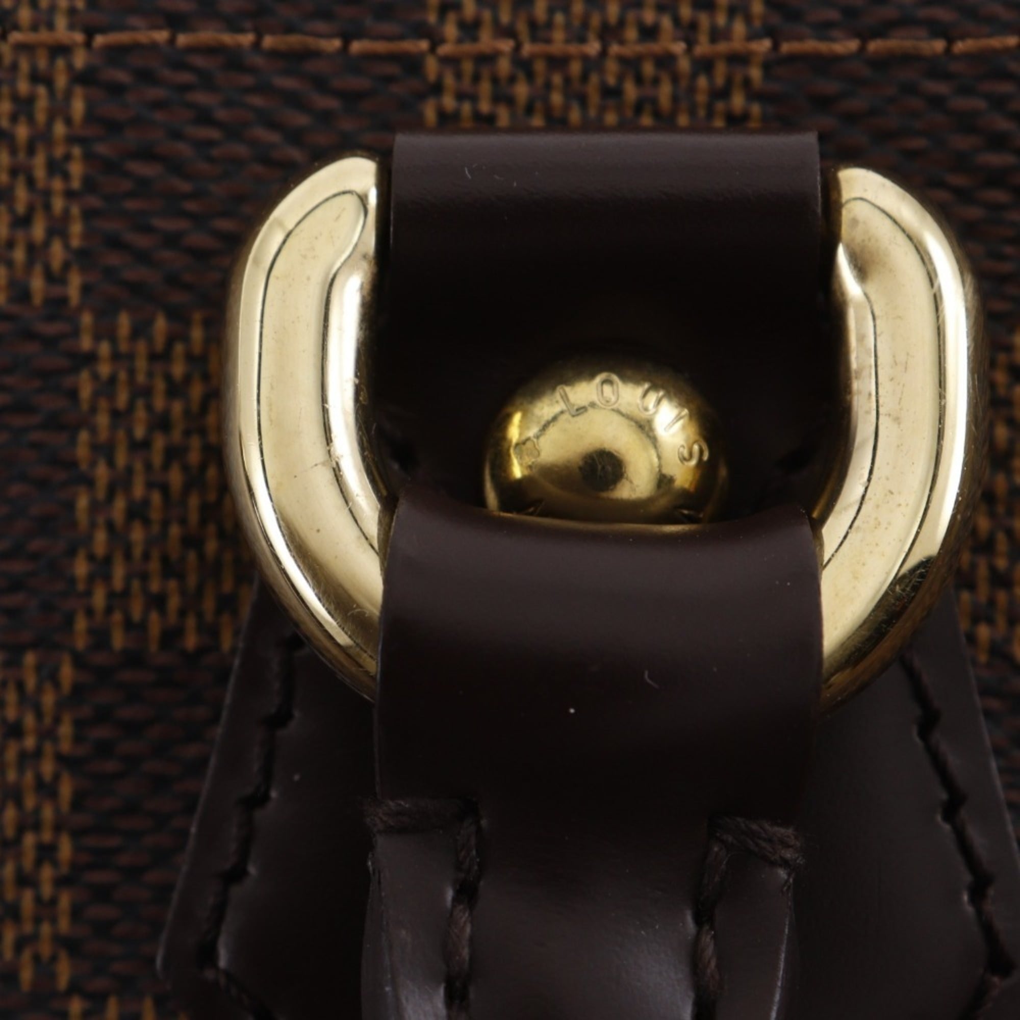 Louis Vuitton Brown Damier Canvas Tote Bag