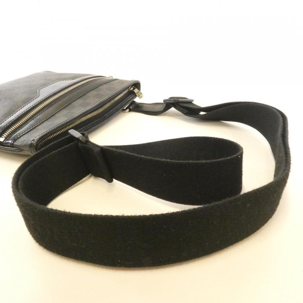 Louis Vuitton Graphite Coated Canvas Shoulder Bag