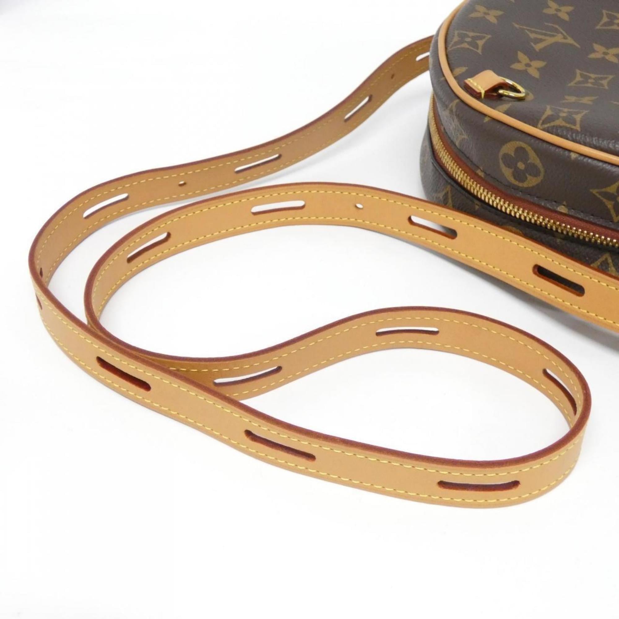 Louis Vuitton Marron Coated Canvas Shoulder Bag