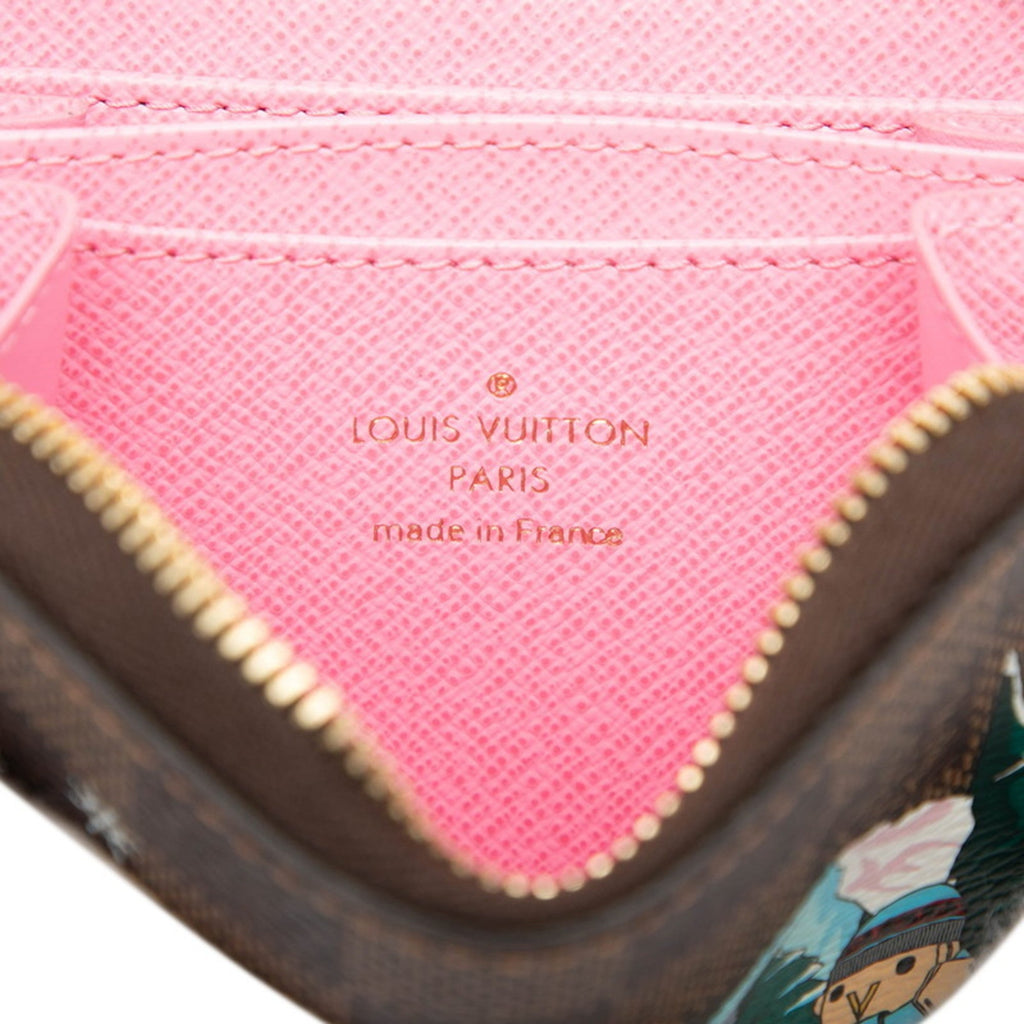 Louis Vuitton Black Multi-Color Pvc